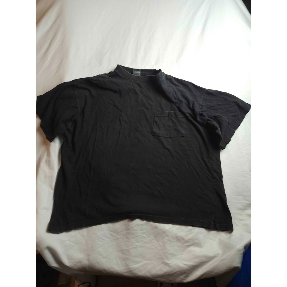 DASH T Shirt Mens XL Black Pocket Short Sleeve Minimalist Streetwear Casual